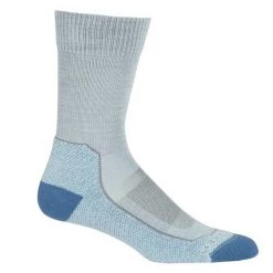 Icebreaker Women's Hike+ Light Crew Socks -Icebreaker Sales Shop 105099haze.azul