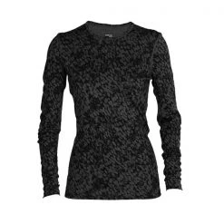 Icebreaker Shirts and sports bras Women's 200 Oasis Crew Forest Shadow Long Sleeve