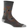 Icebreaker Men's Merino Hike Medium Crew Socks Tree Line -Icebreaker Sales Shop A95644