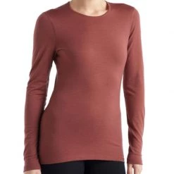 Icebreaker Shirts and sports bras Women's 200 Oasis Long Sleeve Shirt -Icebreaker Sales Shop B01351