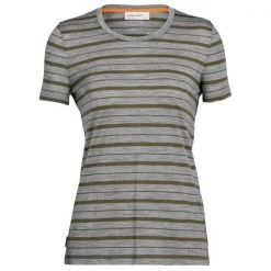 Icebreaker Shirts and sports bras Women's Merino Wave Short Sleeve Stripe T-Shirt