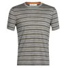 Icebreaker Shirts and sports bras Men's Merino Wave Short Sleeve Stripe T-Shirt 1 Icebreaker Shirts and sports bras Men's Merino Wave Short Sleeve Stripe T-Shirt -Icebreaker Sales Shop B01555