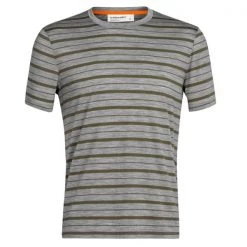 Icebreaker Shirts and sports bras Men's Merino Wave Short Sleeve Stripe T-Shirt