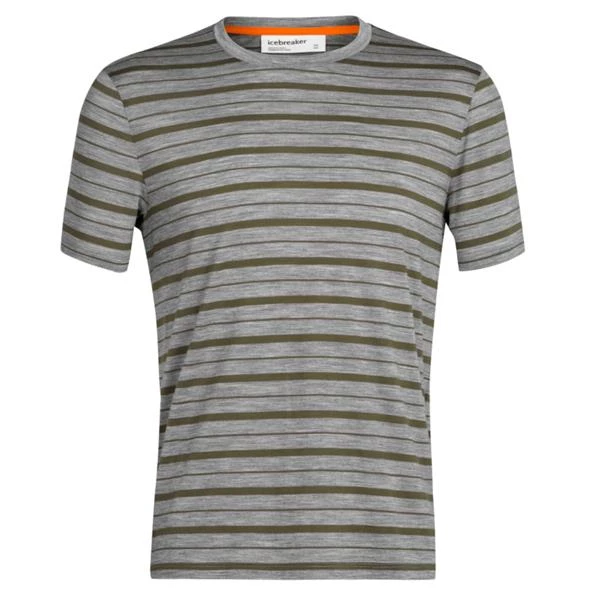 Icebreaker Shirts and sports bras Men's Merino Wave Short Sleeve Stripe T-Shirt 3 Icebreaker Shirts and sports bras Men's Merino Wave Short Sleeve Stripe T-Shirt